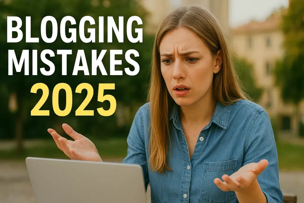 Blogging Mistakes 2025